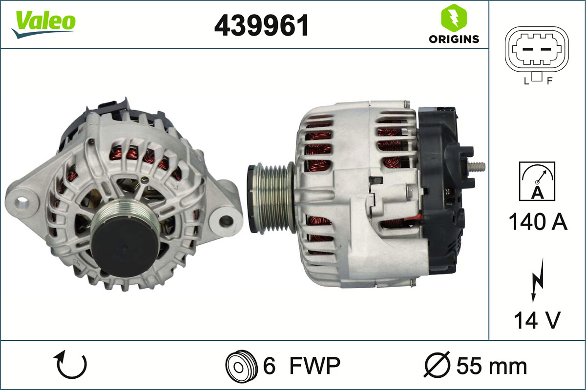 VALEO ALT NE OPEL INSIGNIA 2.0 CDTI