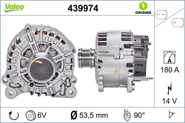 VALEO ALT NE AUDI A4 3.0L