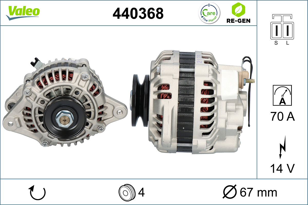 ALTERNATOR RE-GEN HYUNDAI