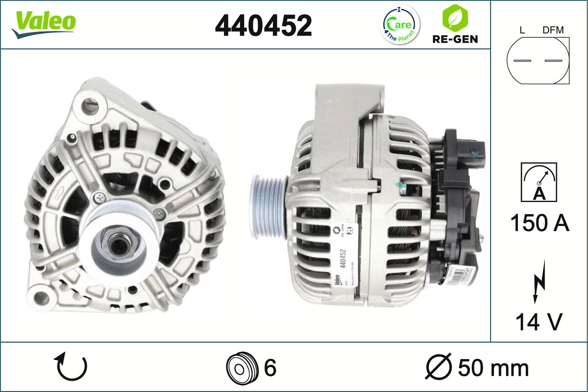 VALEO ALT SE MERCEDES C CLS E CLASS