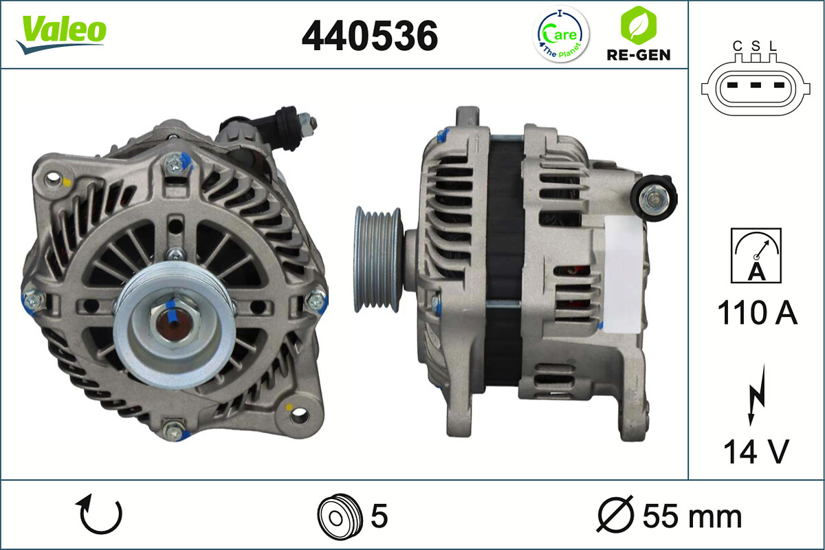 ALTERNATOR RE-GEN SUBARU