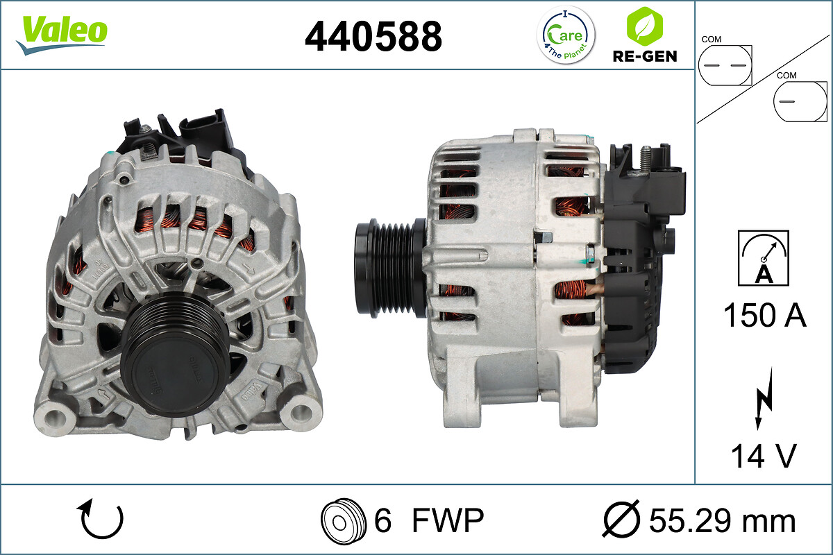 VALEO ALTERNATOR RE-GEN FORD