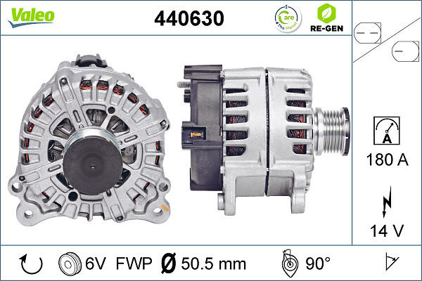 VALEO ALTERNATOR RE-GEN VW GROUP