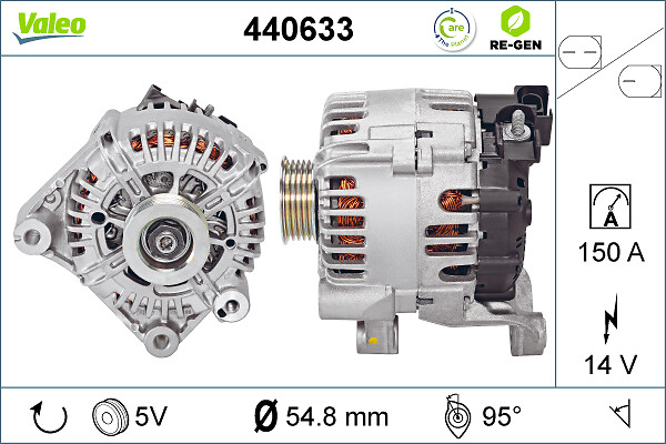 VALEO ALTERNATOR RE-GEN TOYOTA