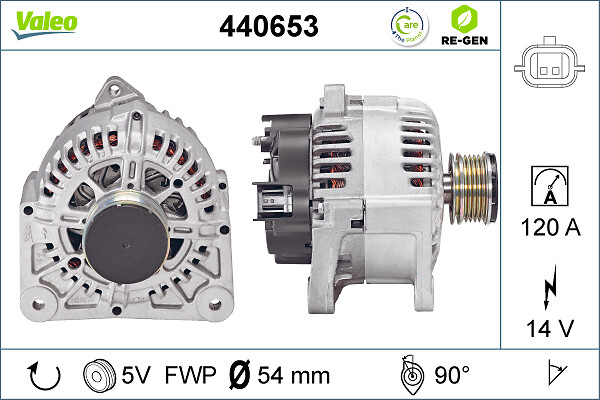 VALEO ALTERNATOR RE-GEN RENAULT-NISSAN