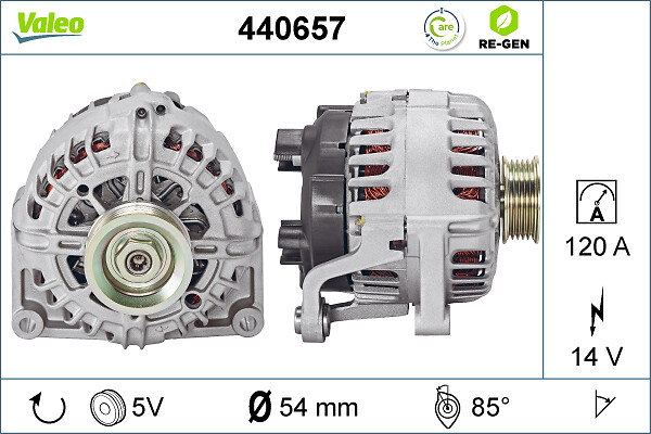 VALEO ALTERNATOR RE-GEN OPEL GROUP