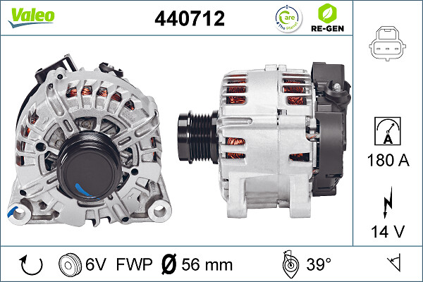 VALEO ALTERNATOR RE-GEN FORD