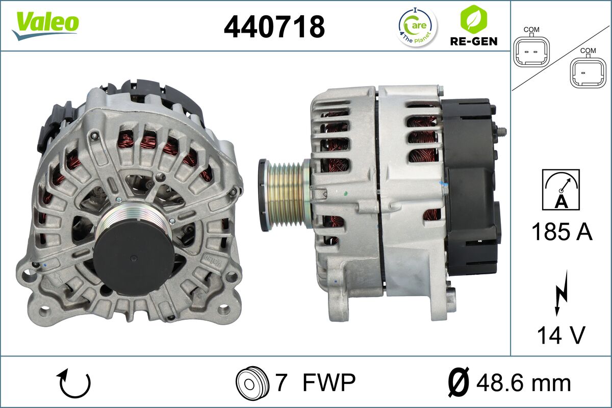 VALEO ALTERNATOR RE-GEN OPEL GROUP