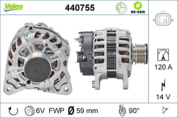 VALEO ALTERNATOR RE-GEN RENAULT-NISSAN
