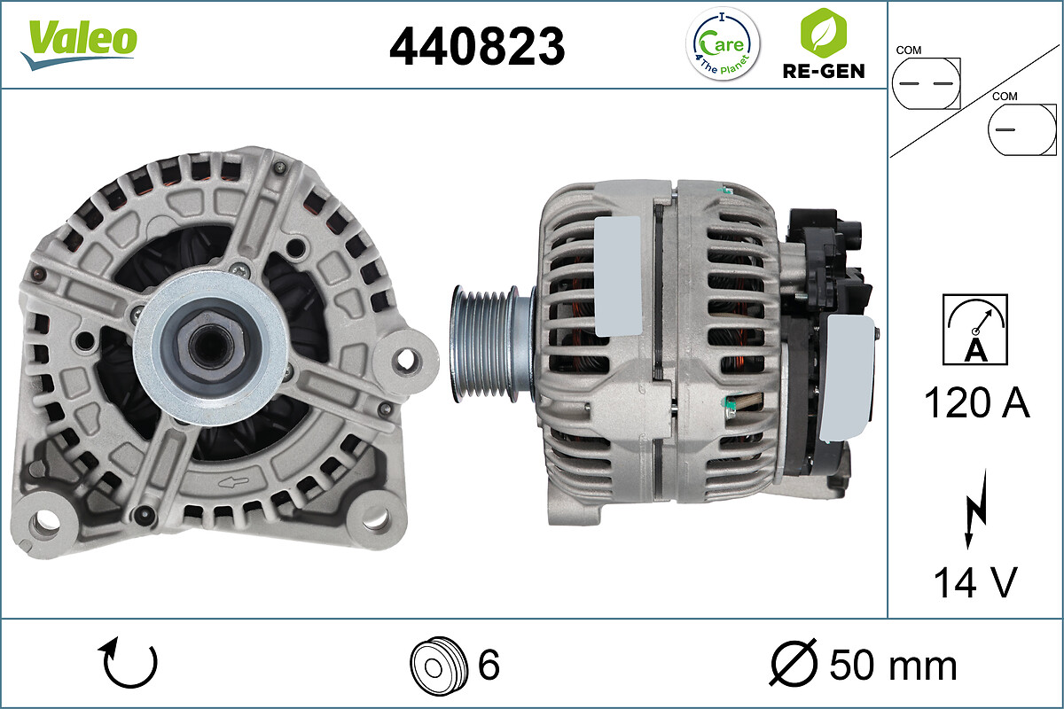 VALEO ALTERNATOR RE-GEN BMW GROUP