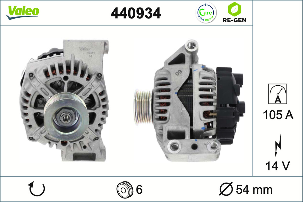 VALEO ALT SE COMBO- MITO- DOBLO- 500