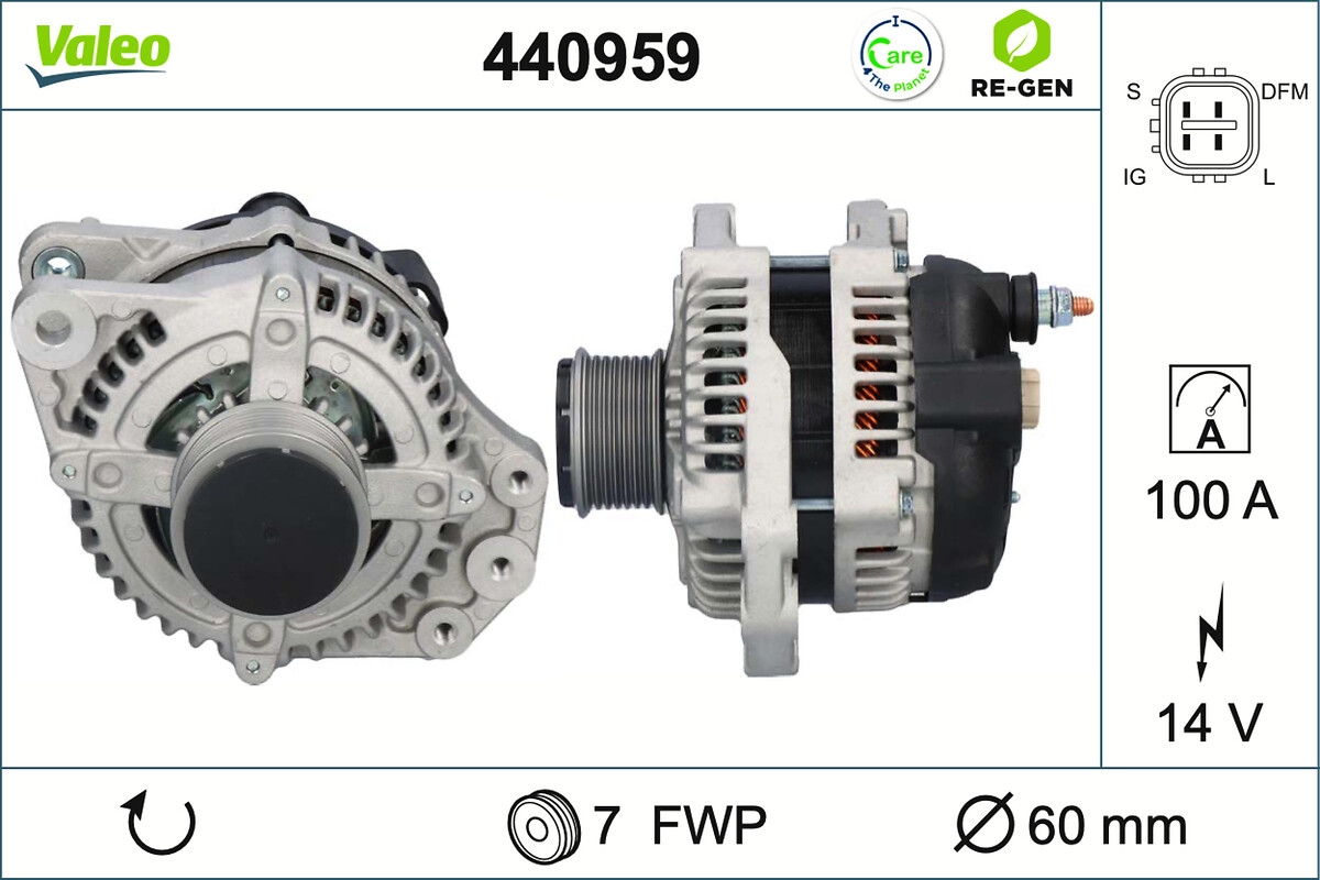 ALTERNATOR MINI MINI