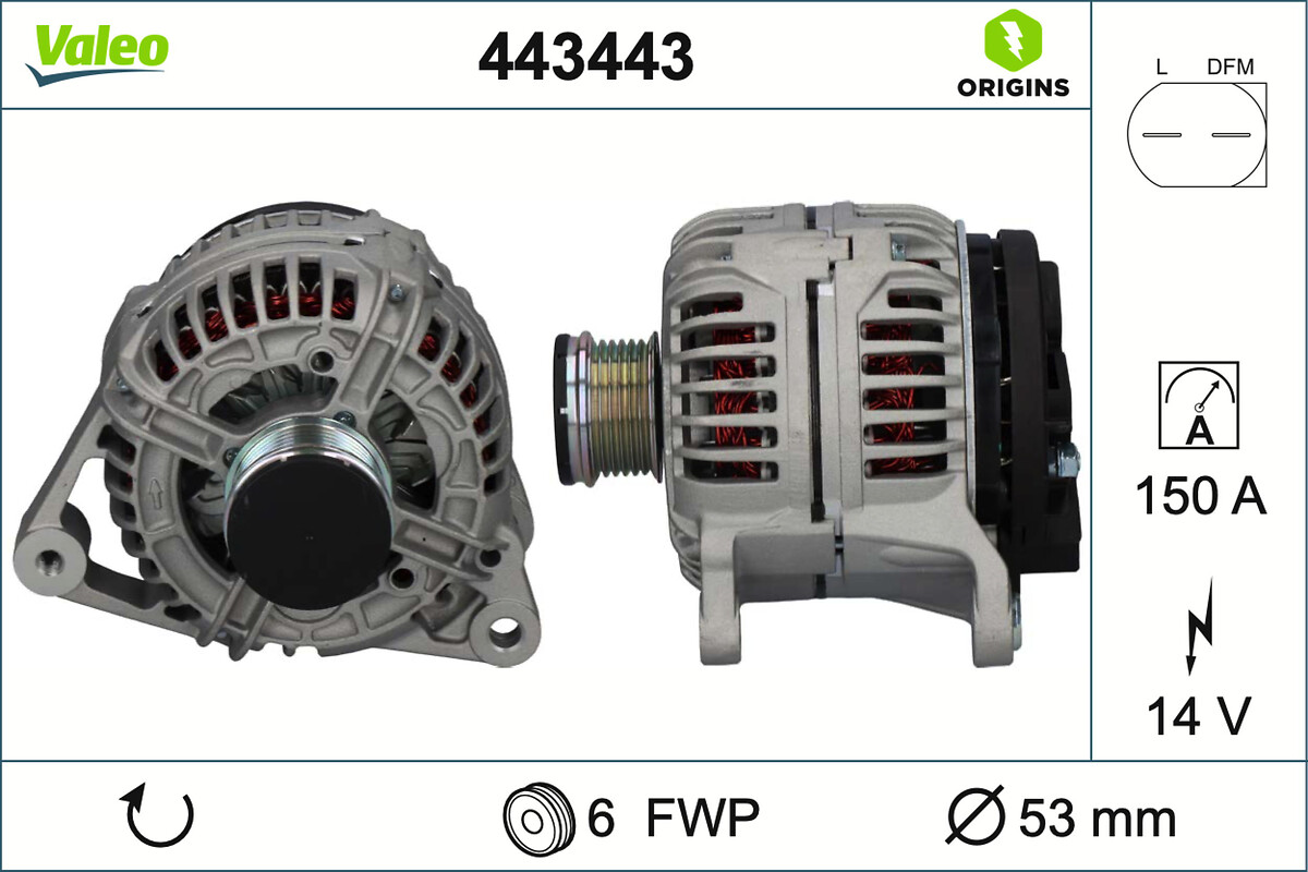ALTERNATOR ORIGINS PORSCHE
