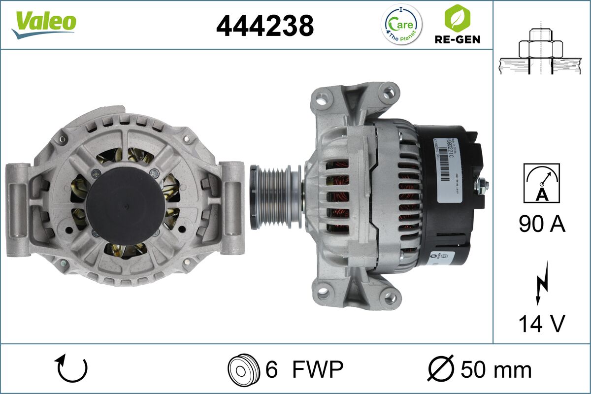 VALEO ALTERNATOR RE-GEN DAIMLER
