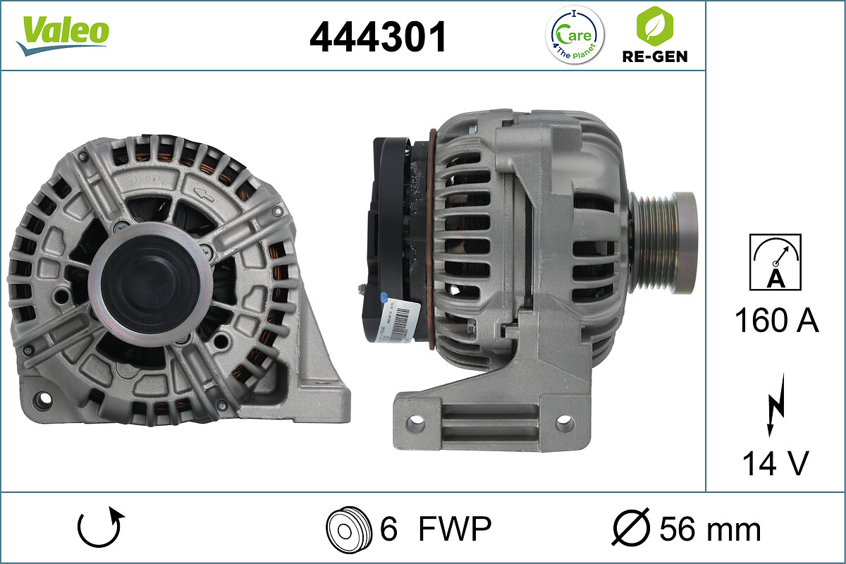 ALTERNATOR RE-GEN VOLVO