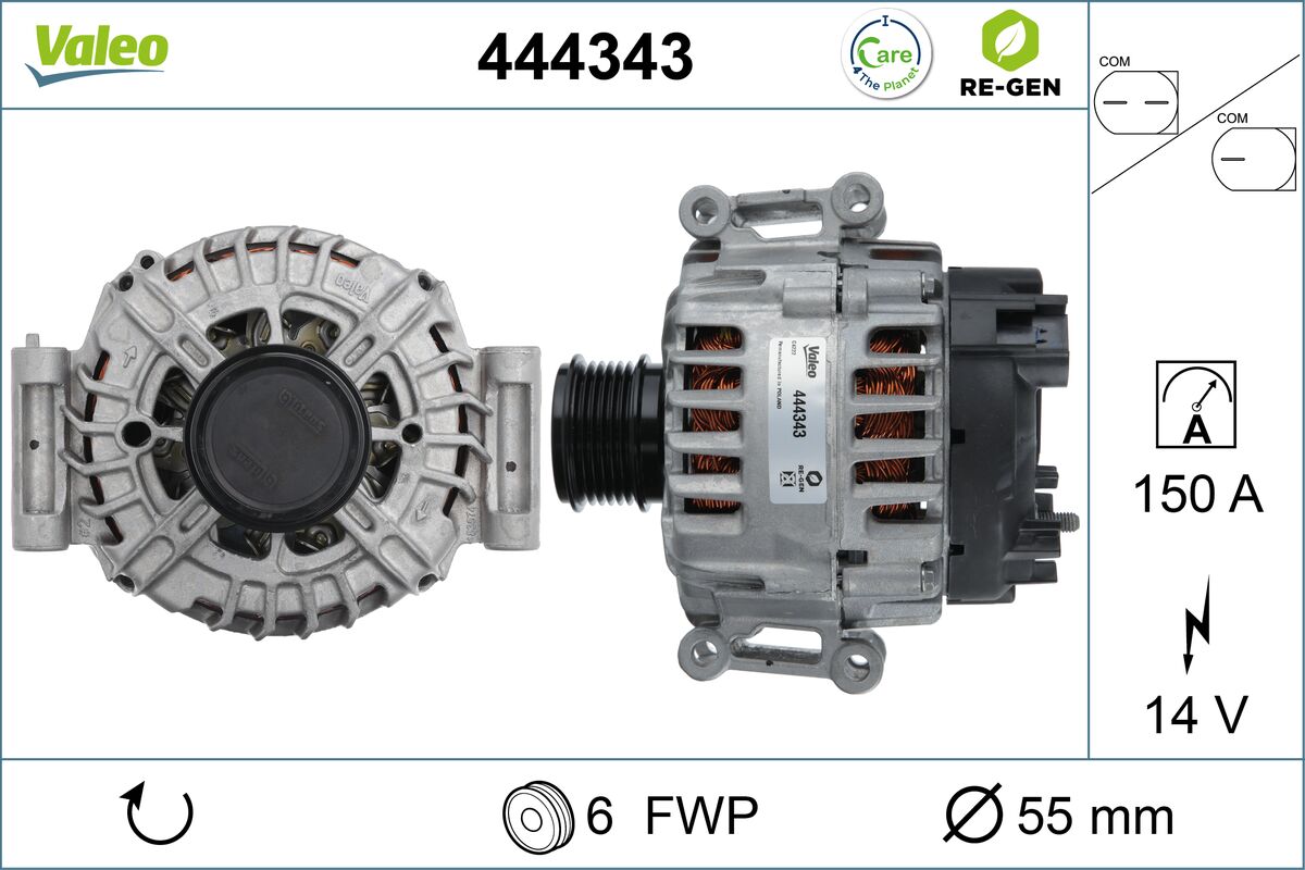 ALTERNATOR RE-GEN VW GROUP