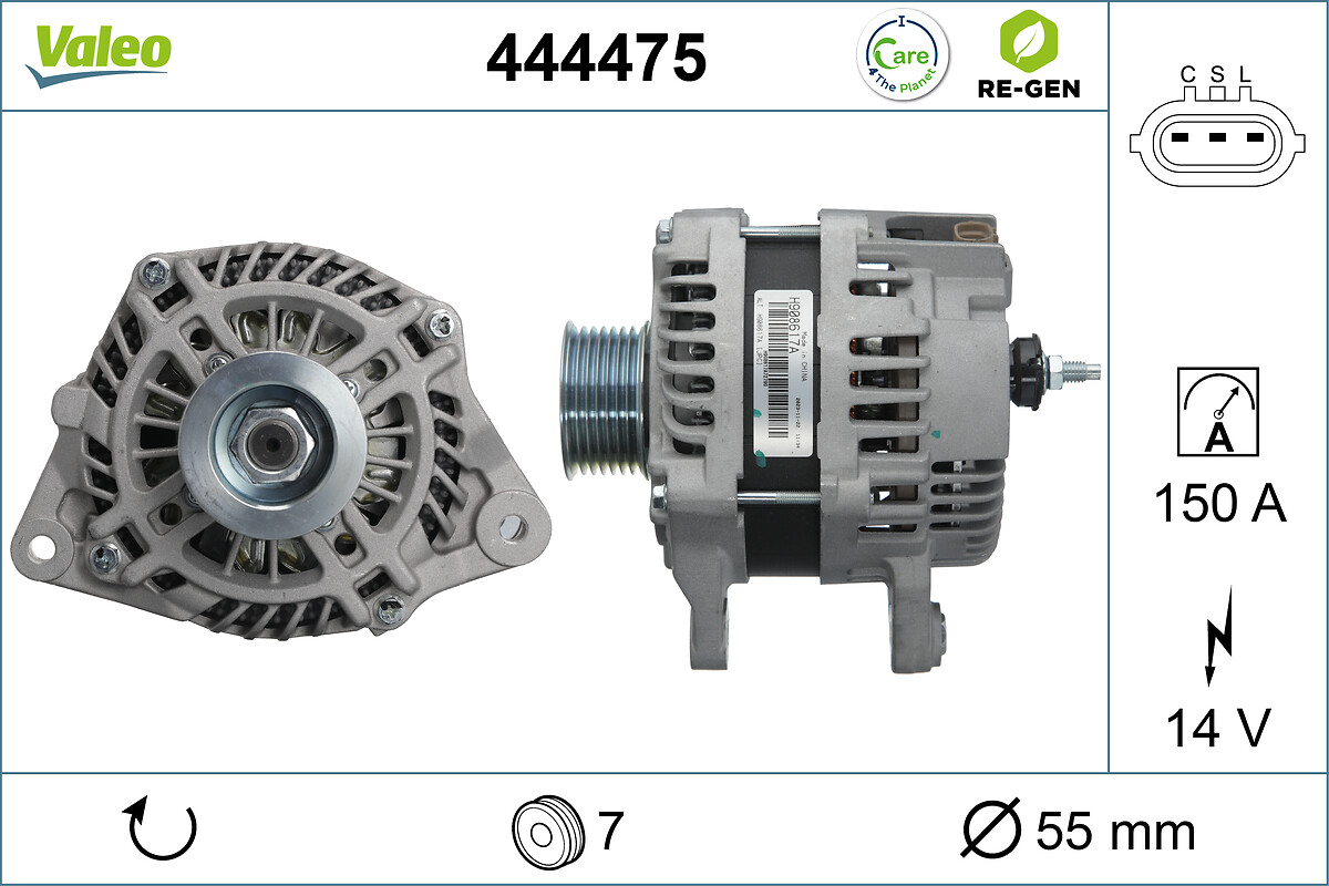 ALTERNATOR RE-GEN RENAULT-NISSAN