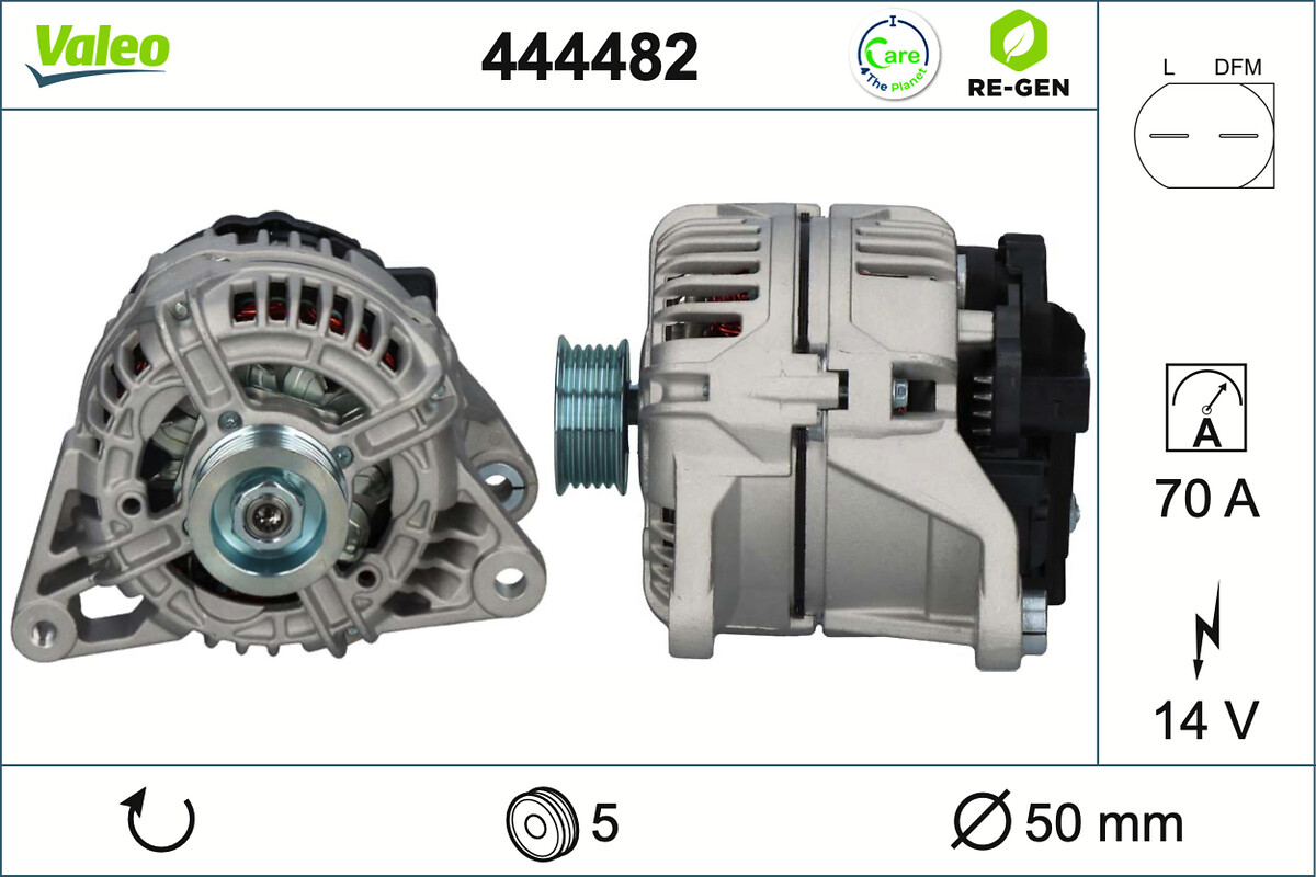ALTERNATOR RE-GEN VW GROUP