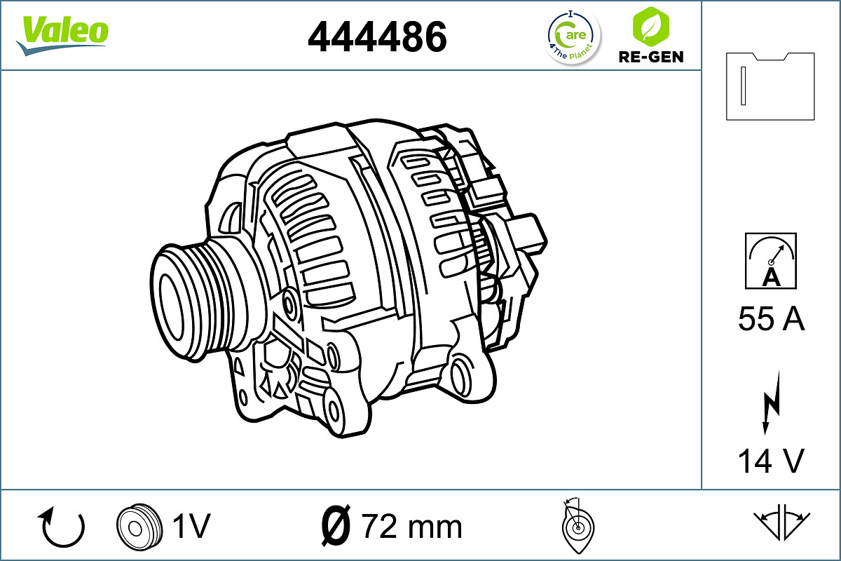 ALTERNATOR RE-GEN LADA