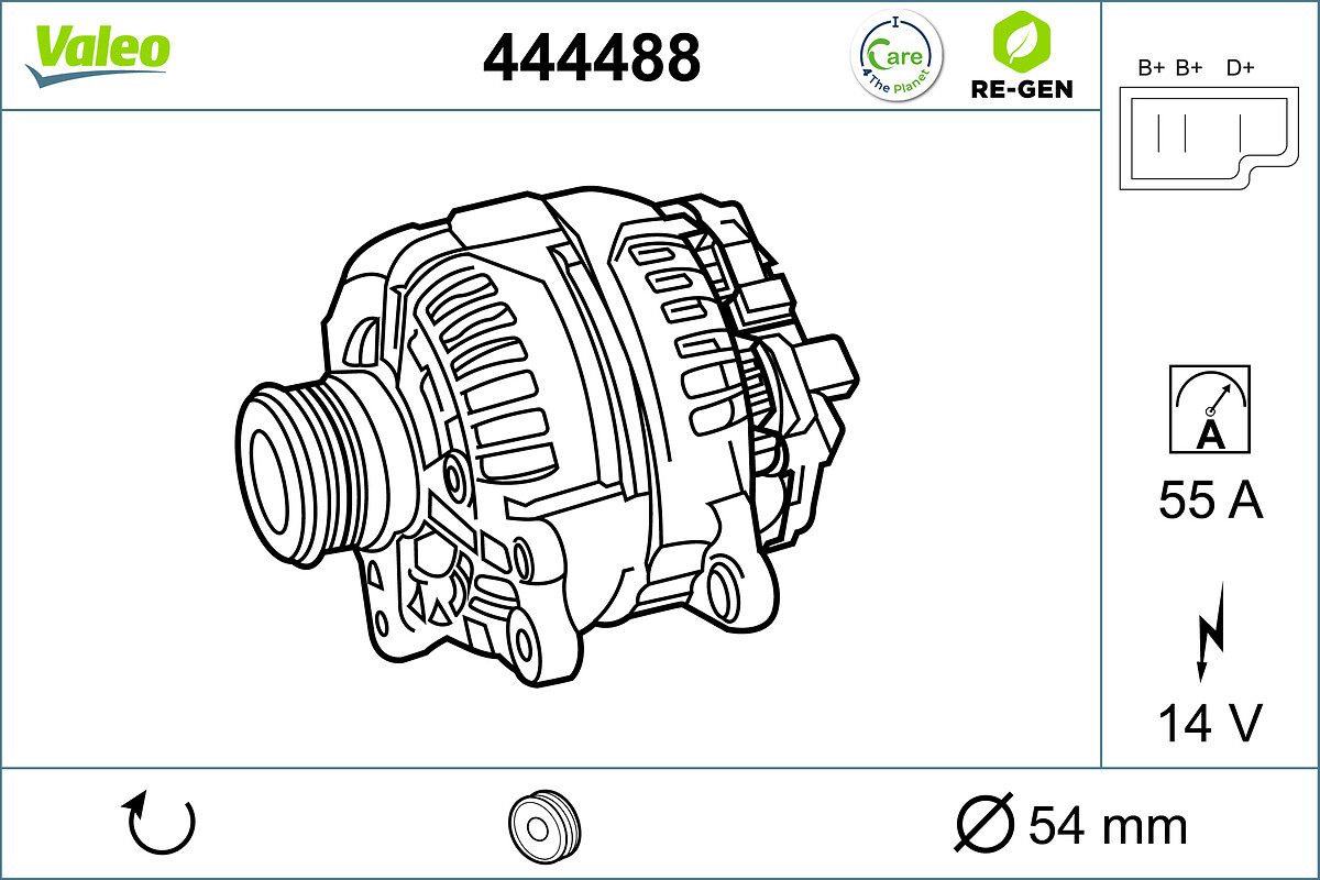 ALTERNATOR RE-GEN DAIMLER