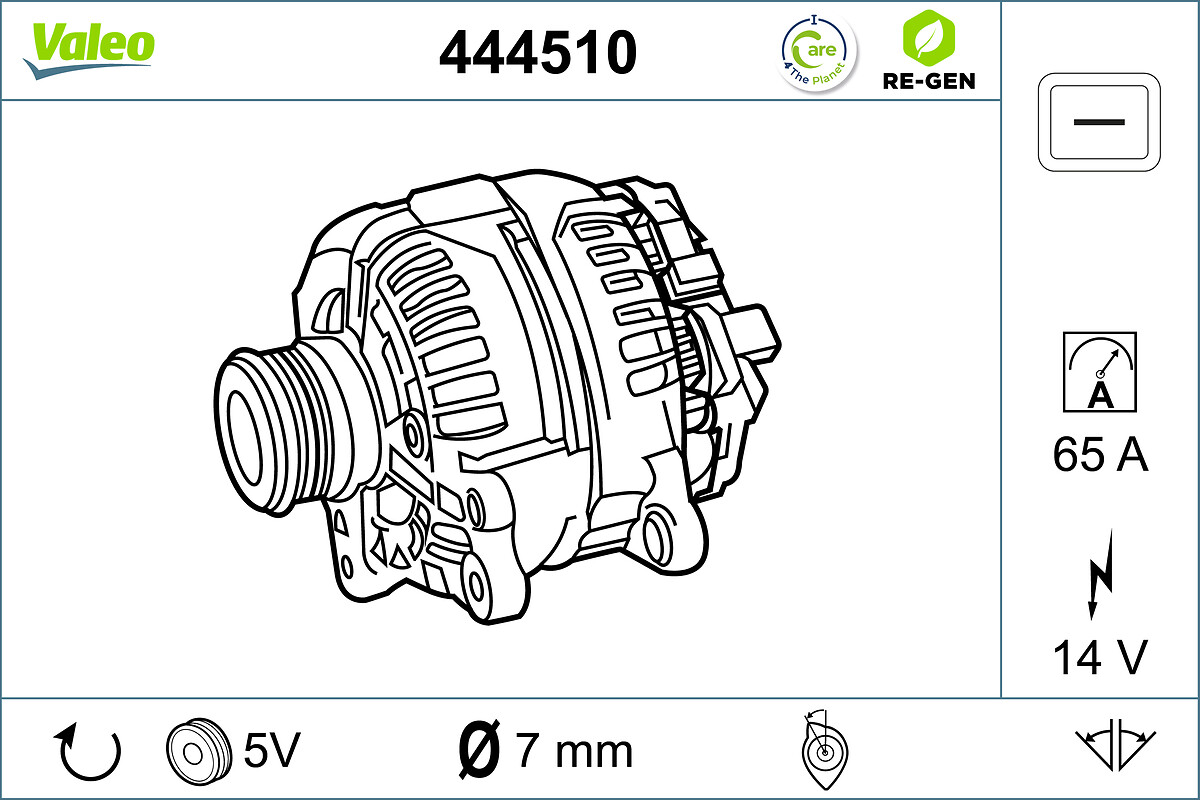 ALTERNATOR RE-GEN OPEL GROUP