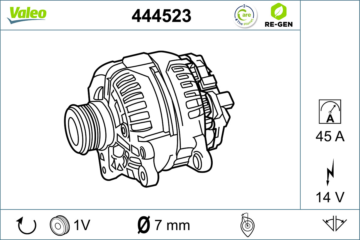 ALTERNATOR RE-GEN OPEL GROUP
