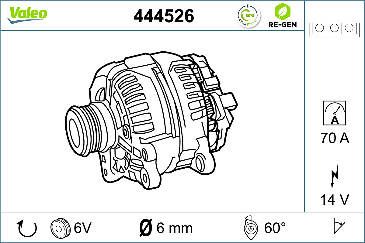 ALTERNATOR RE-GEN FORD