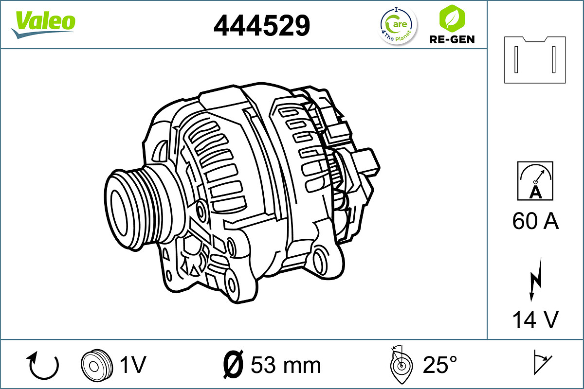 ALTERNATOR RE-GEN MITSUBISHI