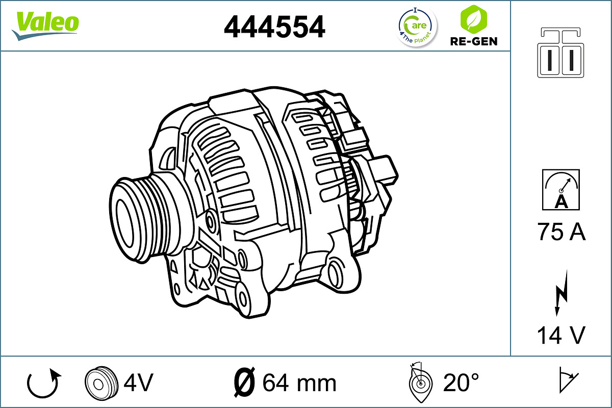 ALTERNATOR RE-GEN MITSUBISHI
