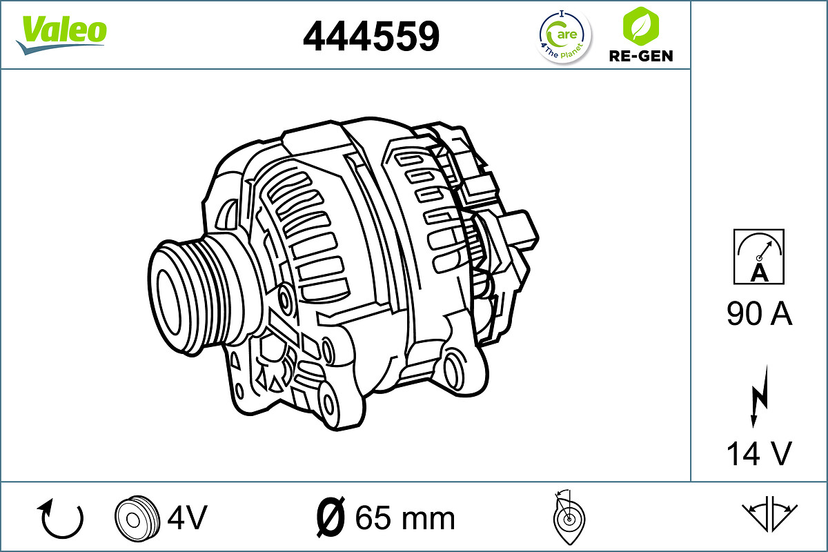 ALTERNATOR RE-GEN RENAULT-NISSAN