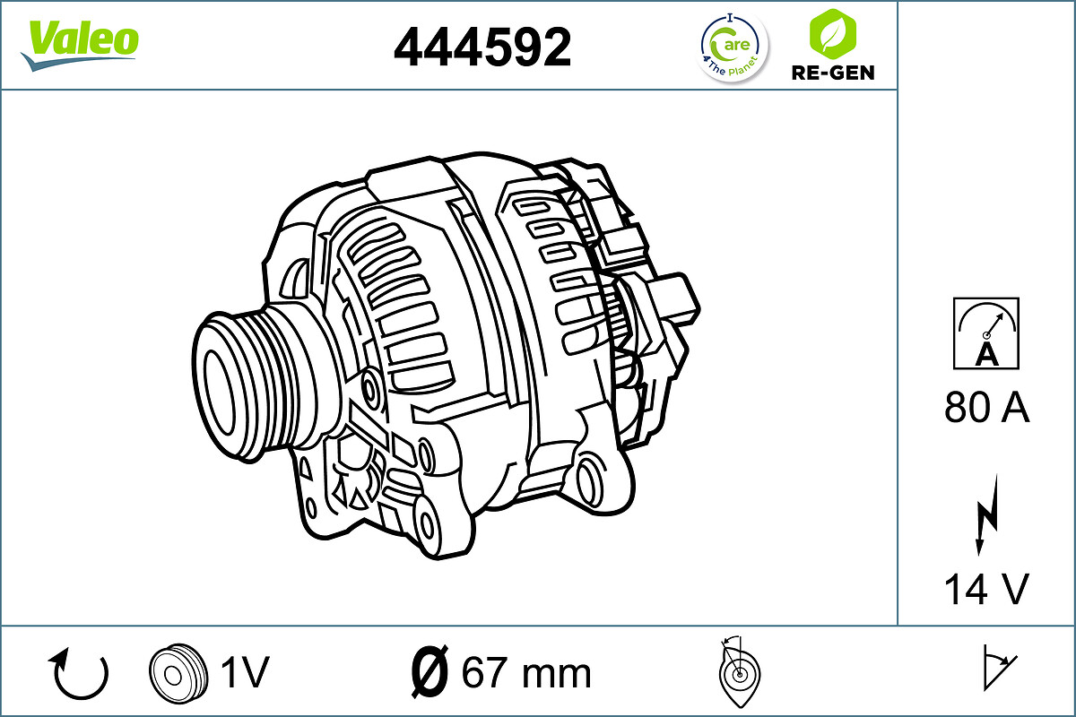 ALTERNATOR RE-GEN LADA