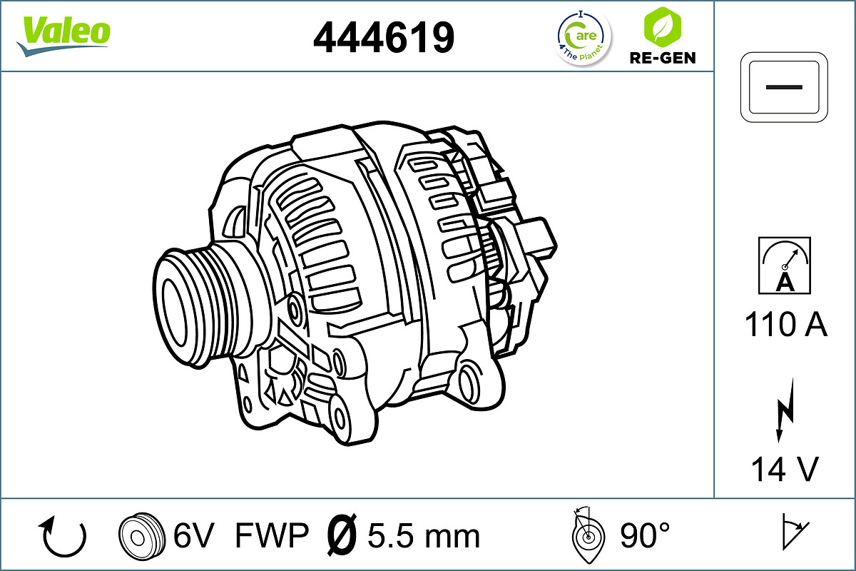 ALTERNATOR RE-GEN VW GROUP
