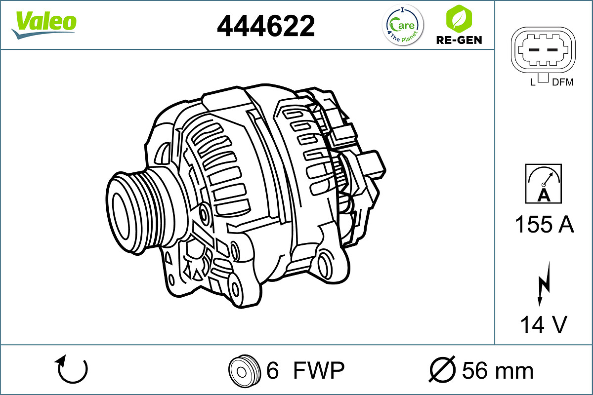 ALTERNATOR RE-GEN OPEL GROUP