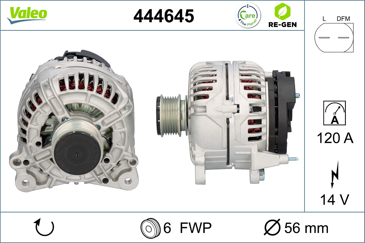 ALTERNATOR RE-GEN VW GROUP