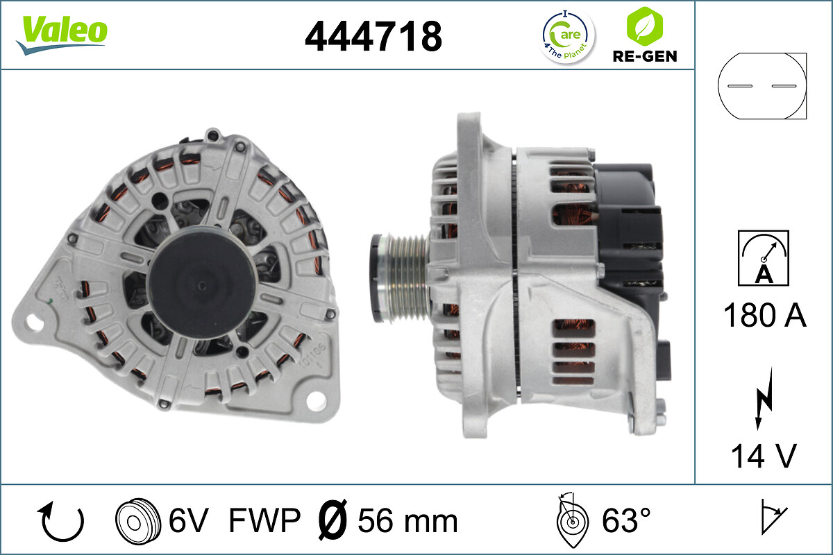 ALTERNATOR RE-GEN FIAT GROUP