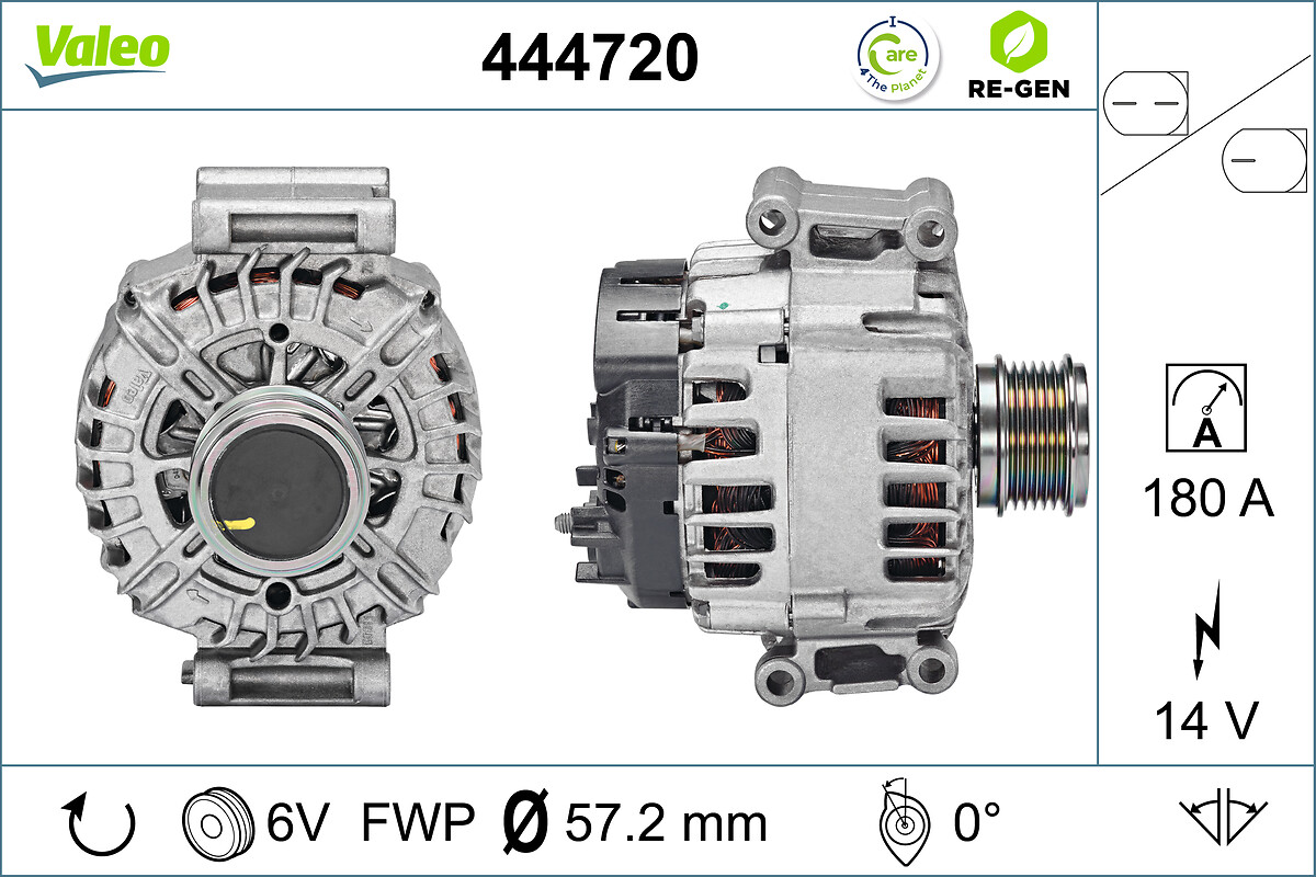 ALTERNATOR RE-GEN VW GROUP