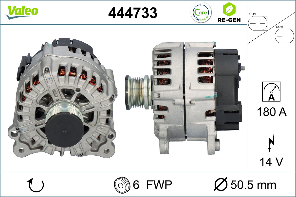 ALTERNATOR RE-GEN VW GROUP