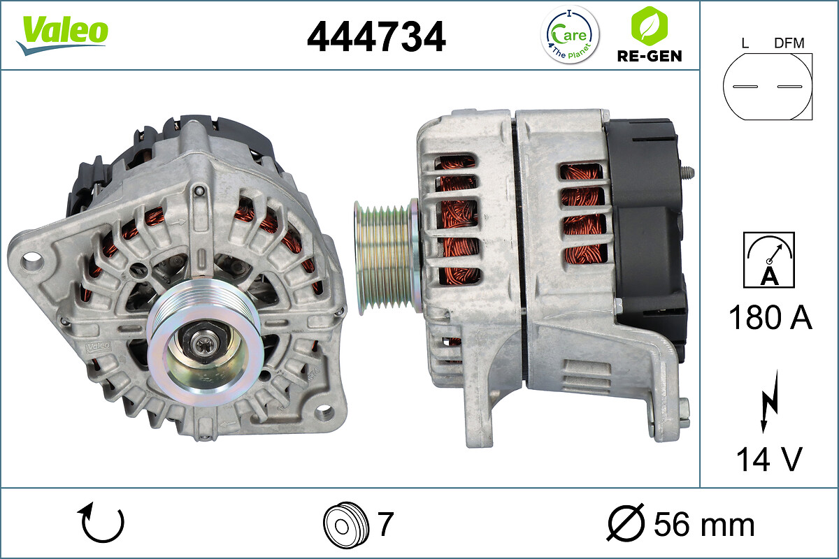 ALTERNATOR RE-GEN FIAT GROUP