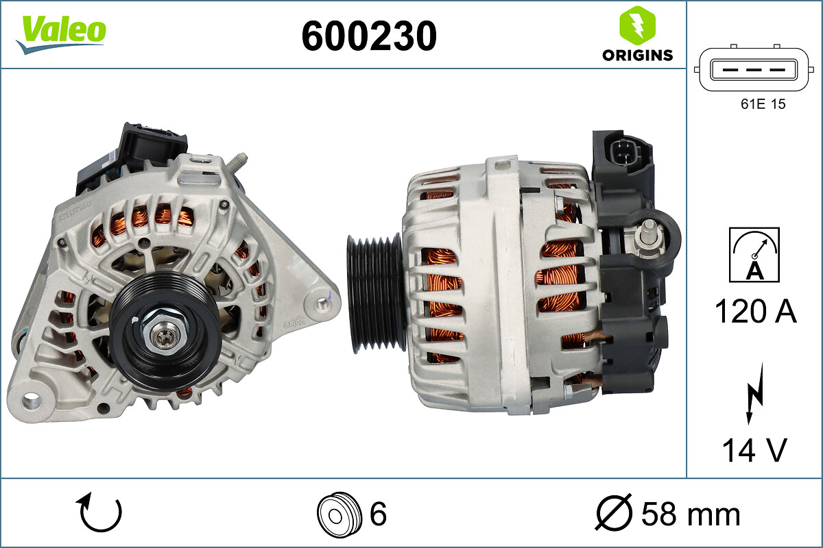 VALEO NE ALT HYUNDAI TUCSON 2.0 L
