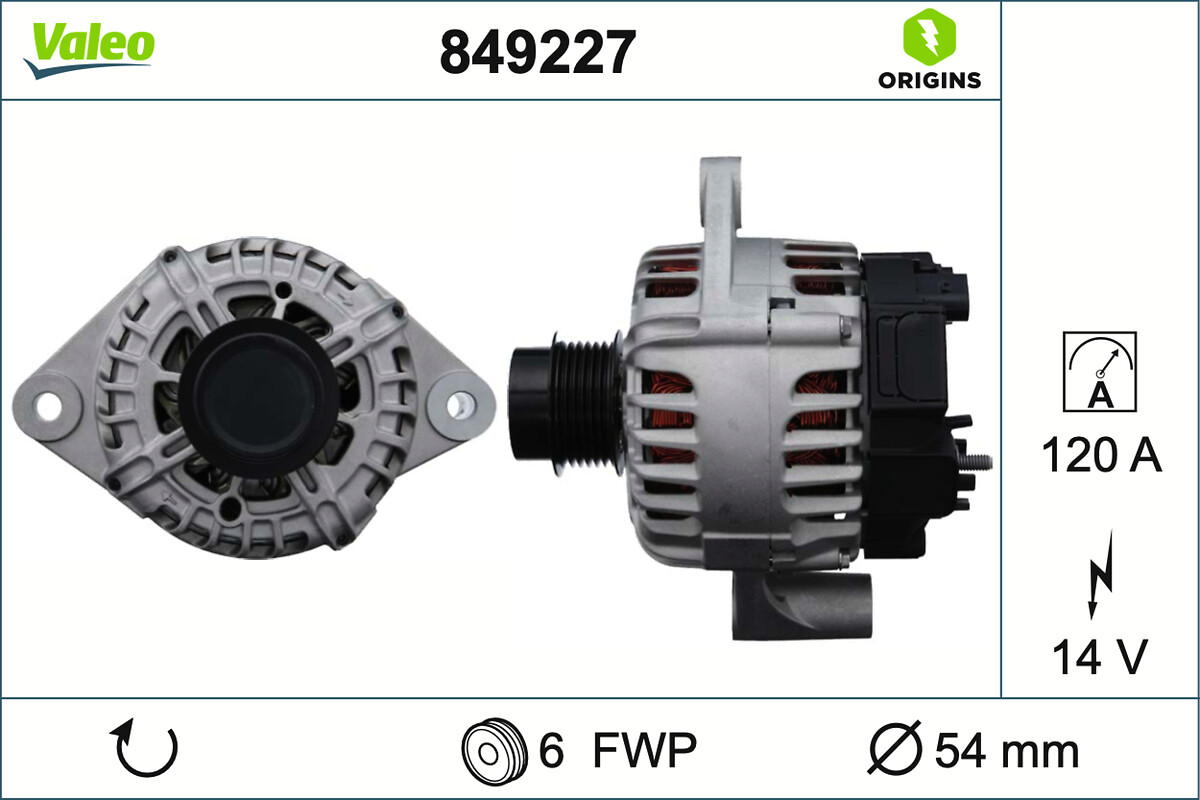 ALTERNATOR ORIGINS FCA GROUP