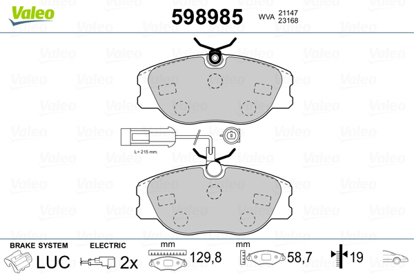 PF ALFA 155,GTV,SPIDER,FIAT COUPE,Croma
