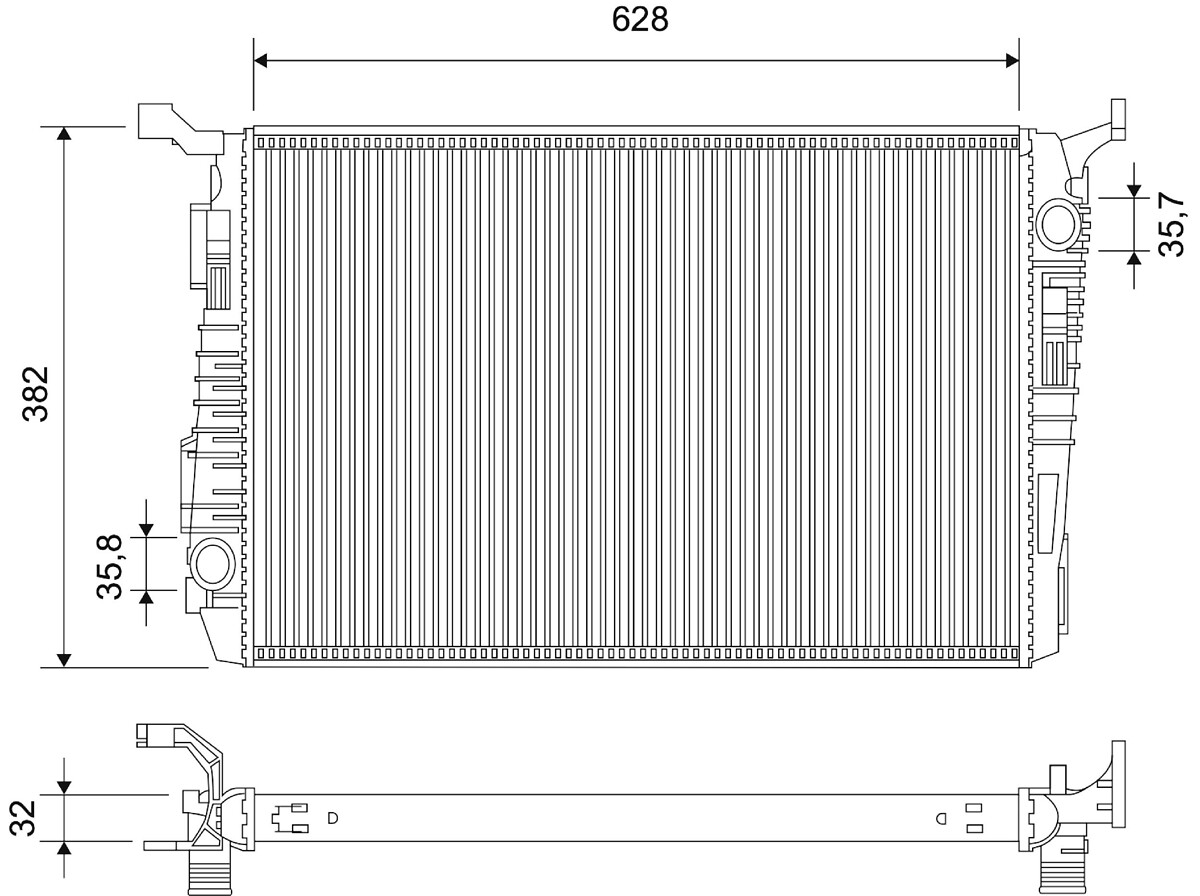 RADIATORS DACIA DUSTER