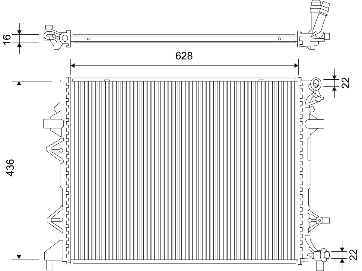 RADIATORS VW CADDY