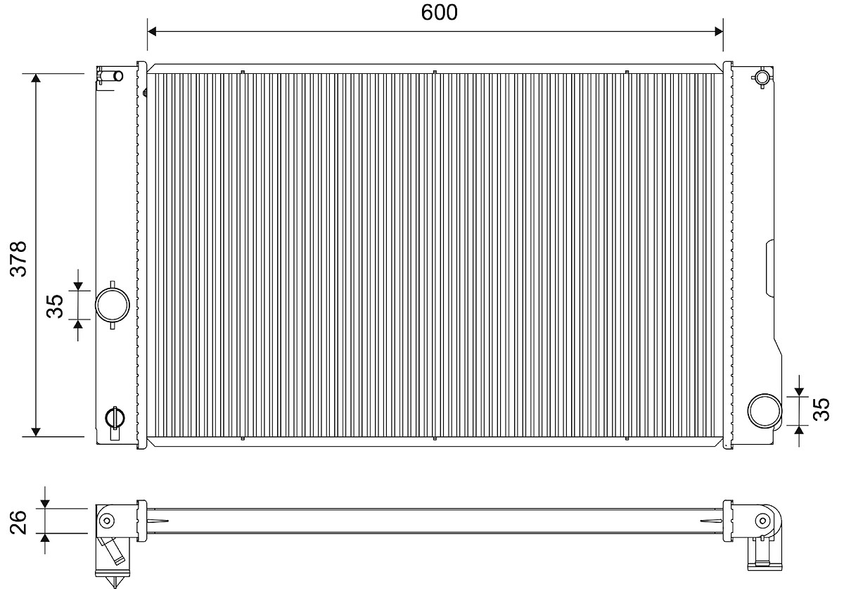RADIATORS LEXUS HS