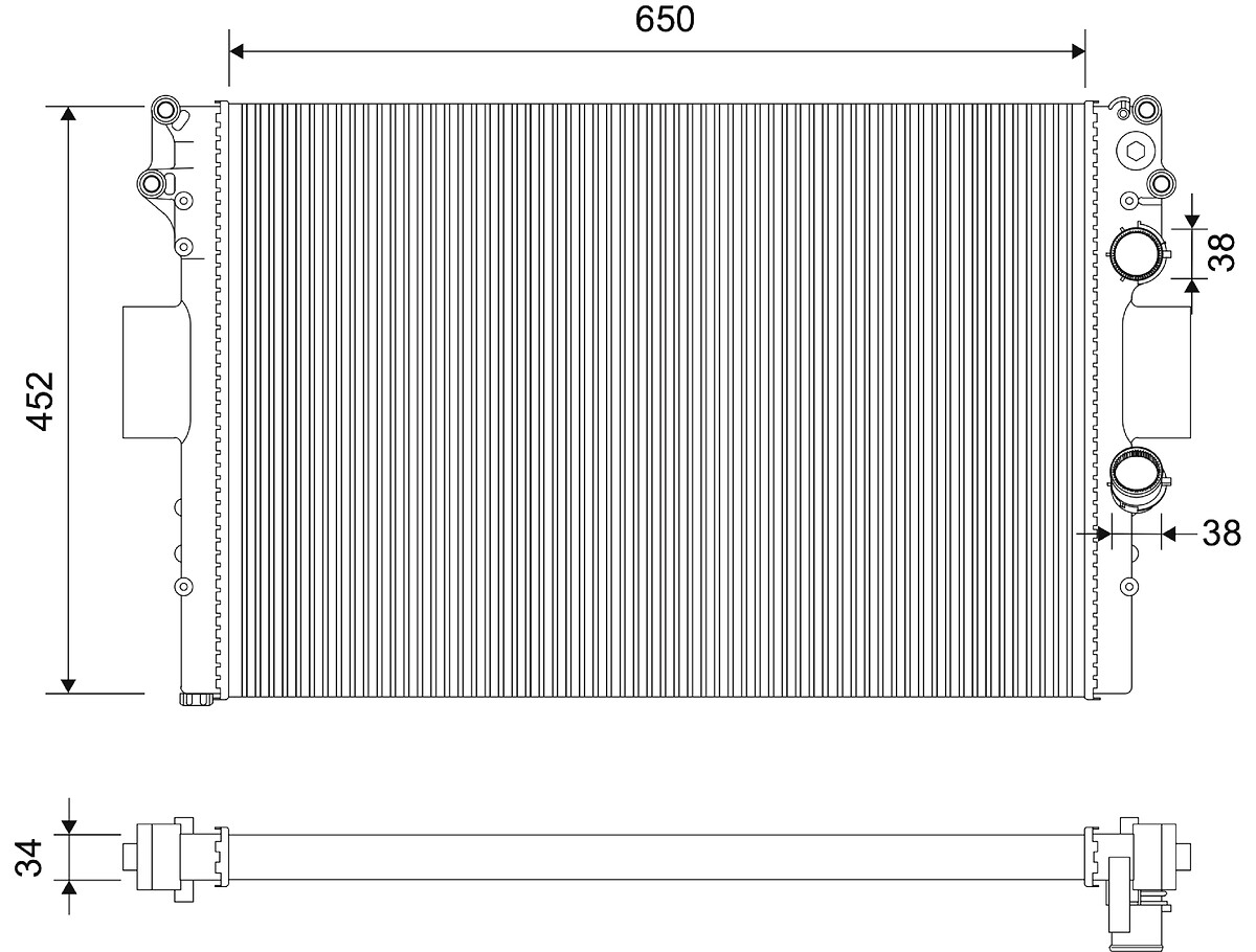 RADIATOR IVECO DAIL