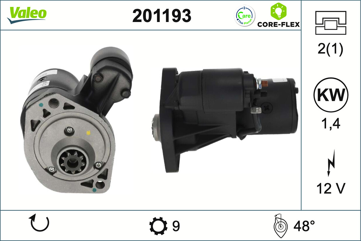 STARTER CORE-FLEX OPEL GROUP