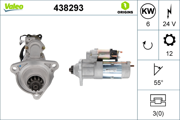 NEW STARTER FOR RENAULT TRUCKS
