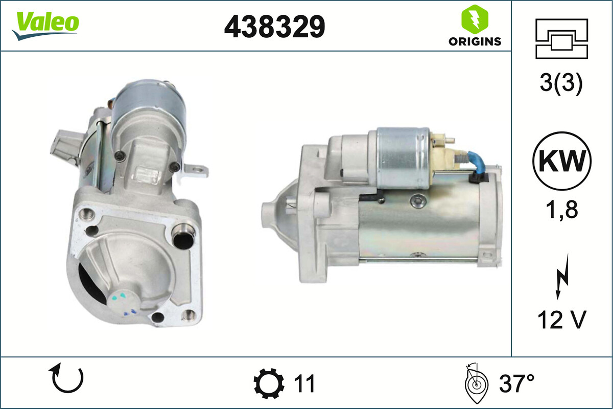 VALEO STA NE S60. S80. V40. XC60. XC90