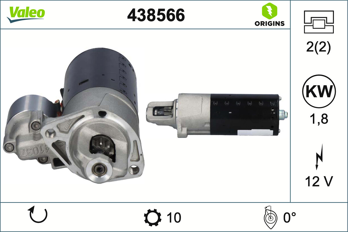 STARTER ORIGINS MERCEDES-BENZ