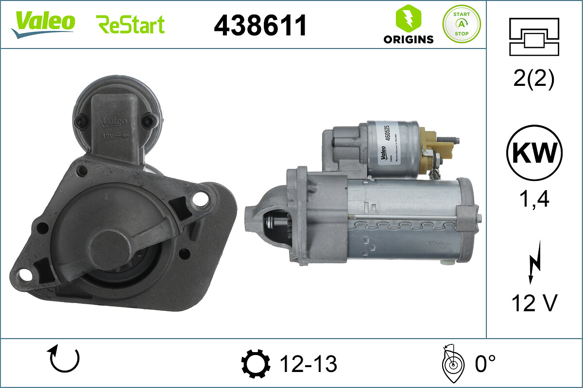 STARTER ORIGINS RENAULT-NISSAN